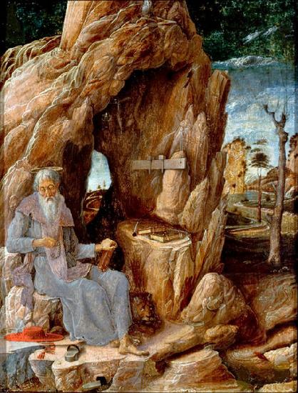 Andrea Mantegna San Girolamo nel Deserto china oil painting image